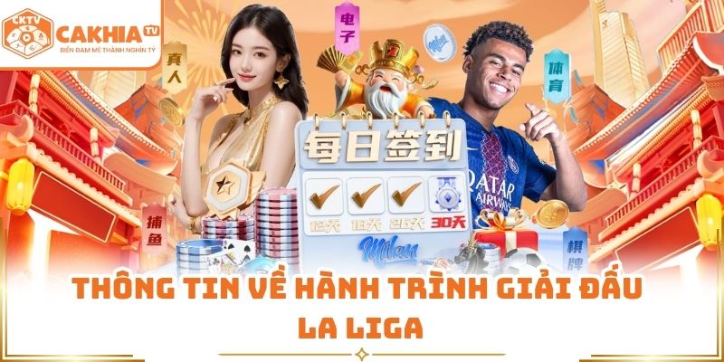 Thông tin về hành trình giải đấu La Liga
